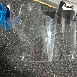 Nike Clear Visor with Black and White Logo